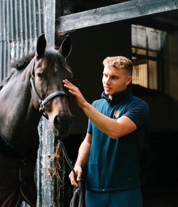 Kieran at Bryanston Prep equestrian