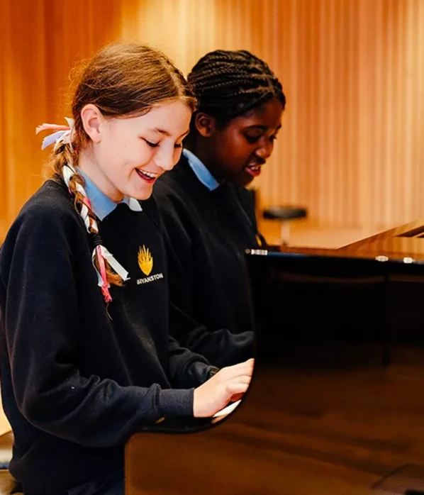 Bryanston Prep Children Playing Piano