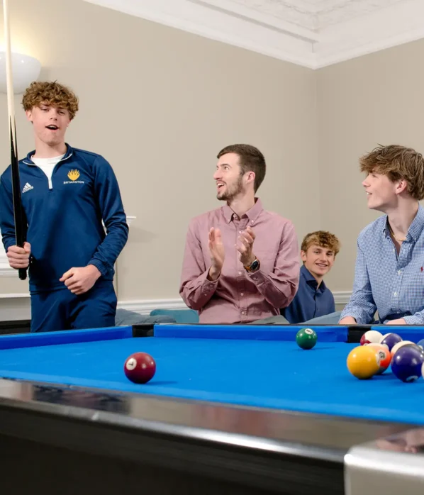 Boarding Life - Senior Boys playing pool